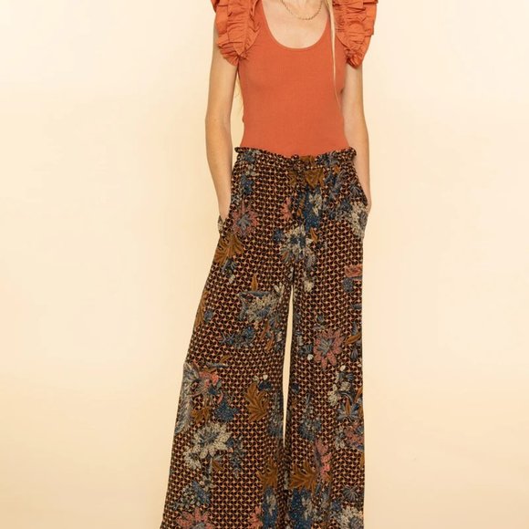 ULLA JOHNSON Sawyer Pants in Gerbera - Picture 6 of 13